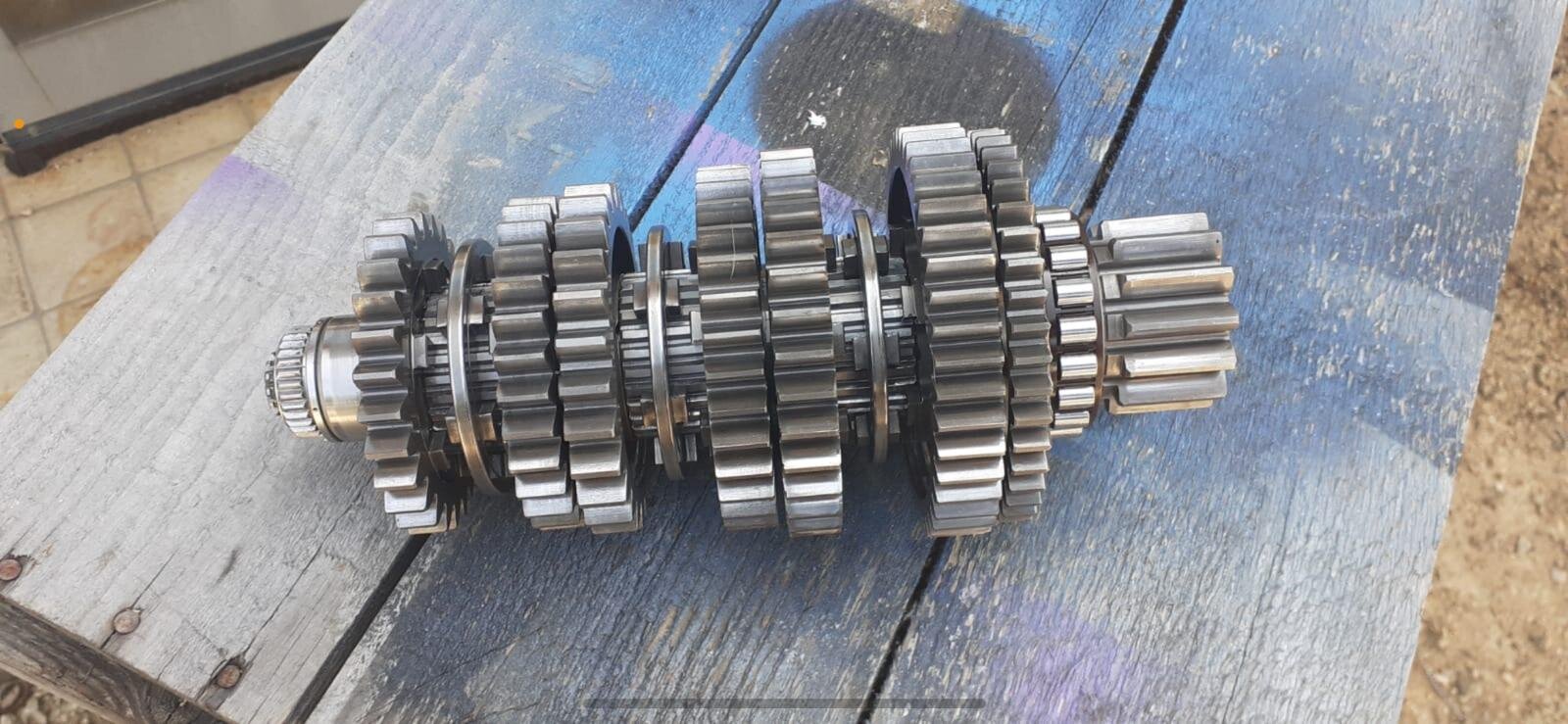 pacco ingranaggi assemblato C2 super 1600